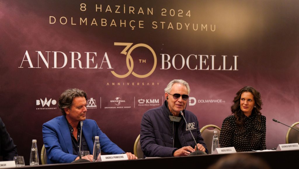 Hayalden de Öte: Andrea Bocelli Stadyum Konseri İçin İstanbul’da