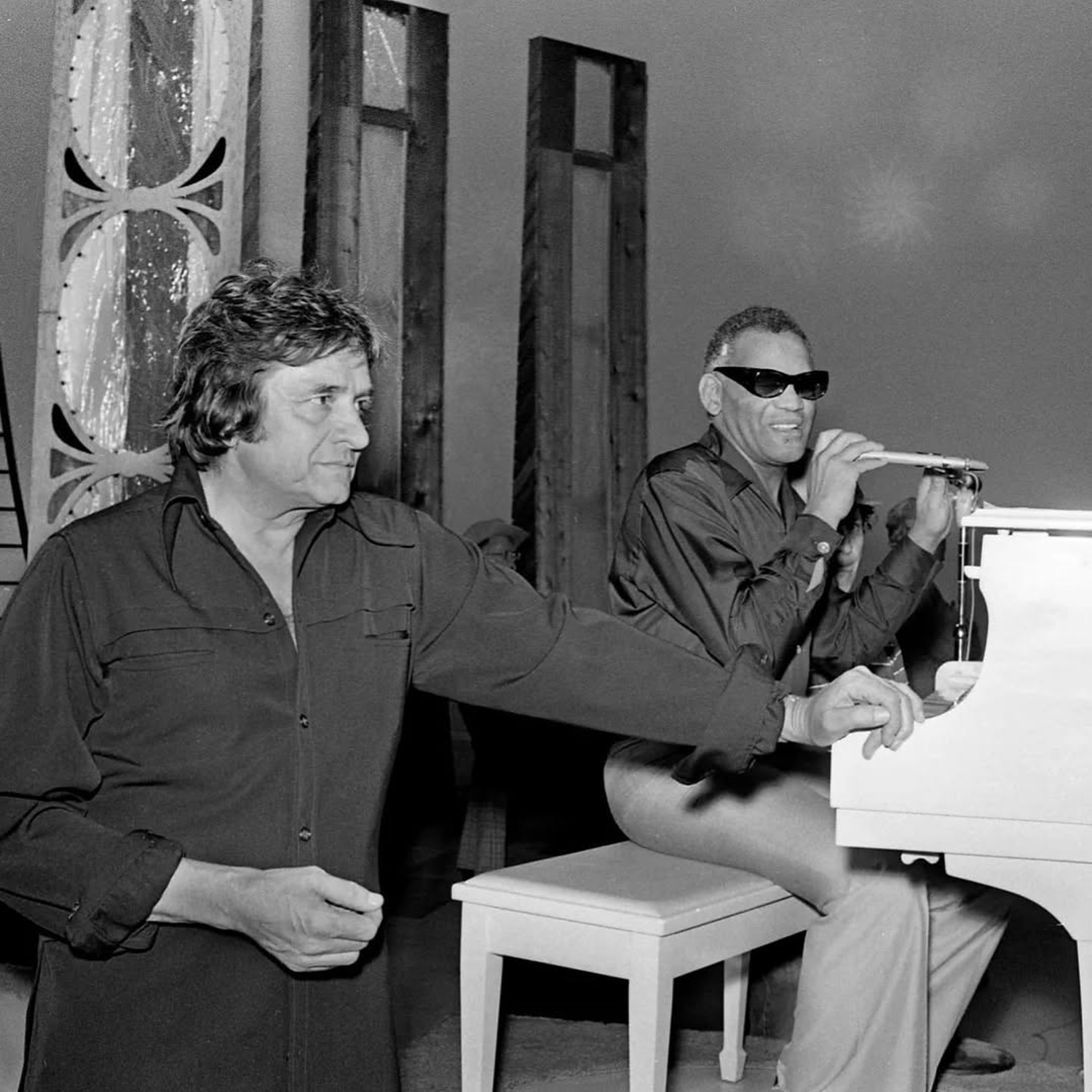 Johnny Cash ve Ray Charles
