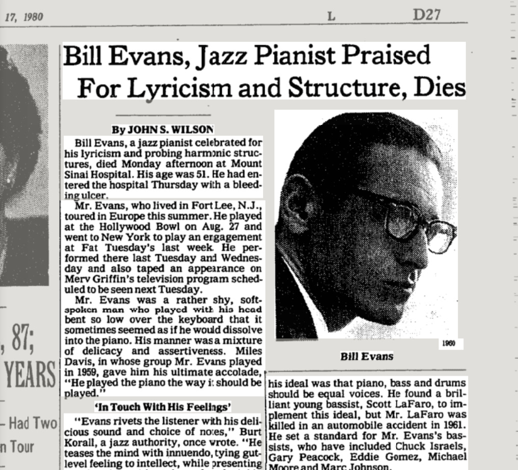Bill Evams