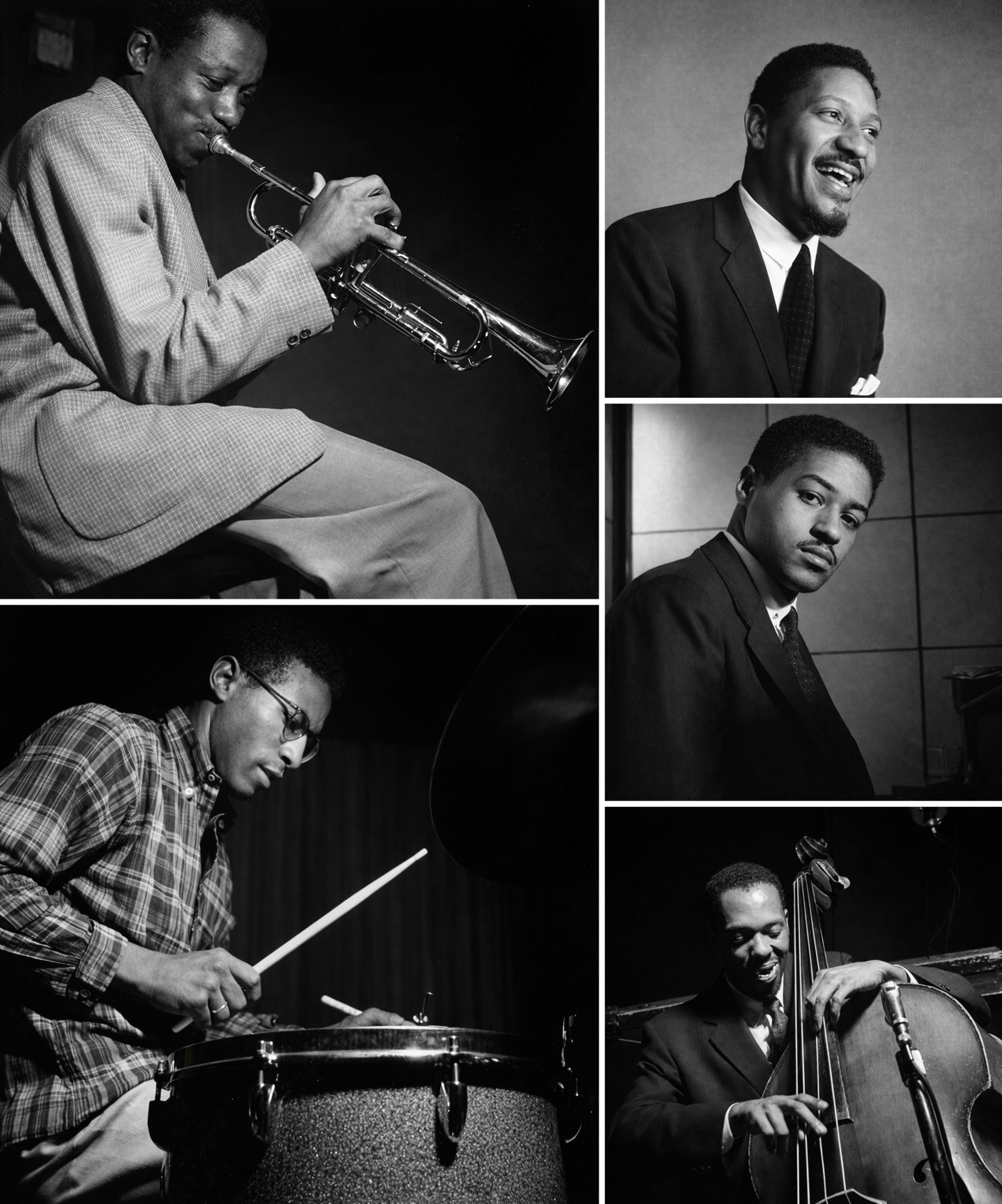 Saat yönünde: Clifford Brown, Sonny Rollins, Richie Powell, George Morrow, Max Roach
