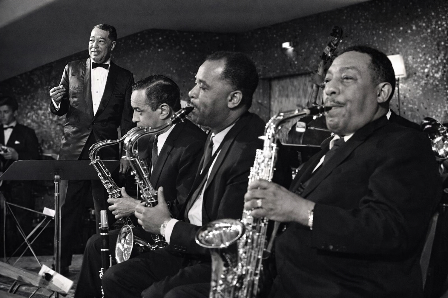 Duke Ellington, Paul Gonsalves, Jimmy Hamilton ve Johnny Hodges.