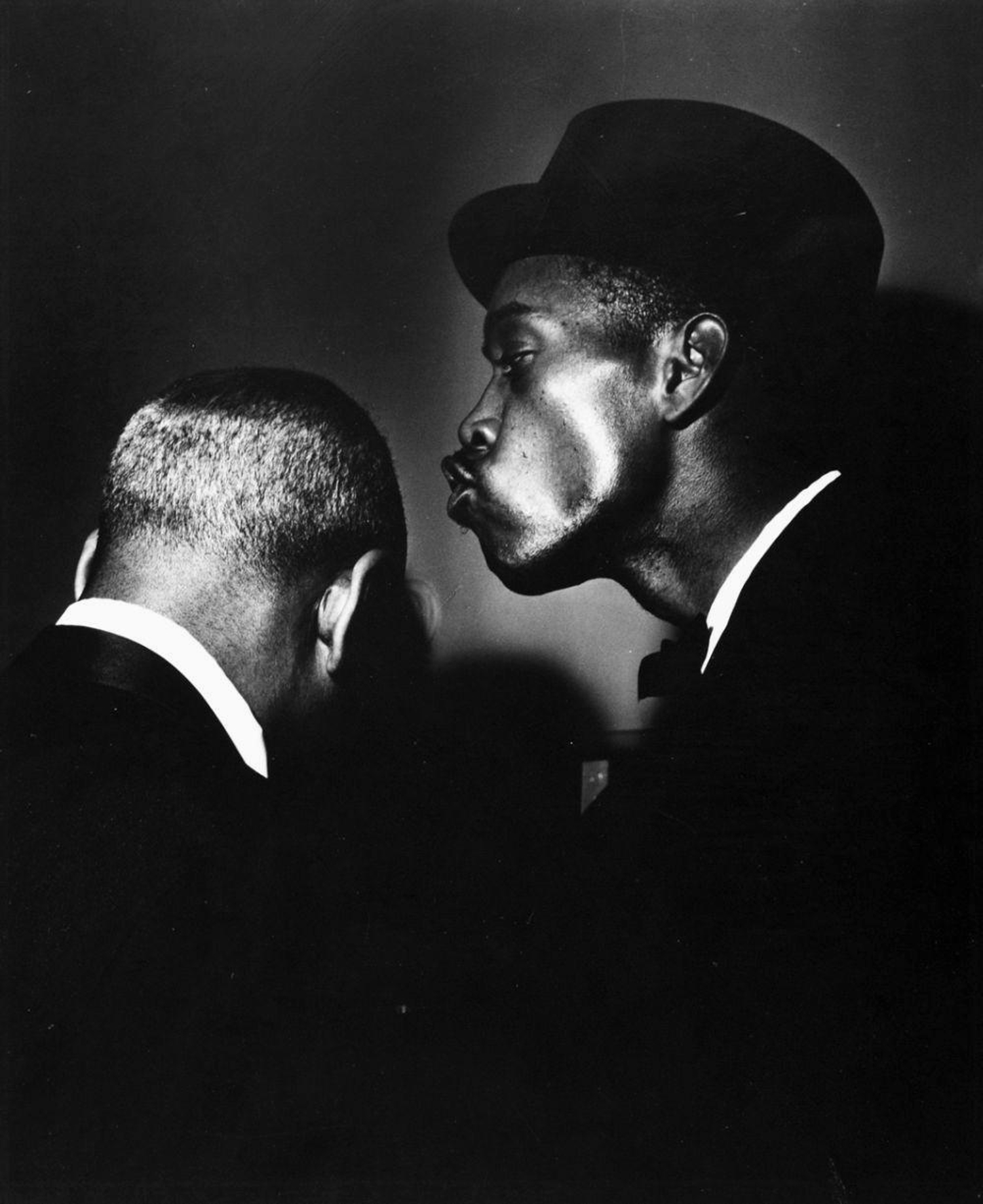 Coleman Hawkins ve Sonny Stitt (Fotoğraf: Terry Cryer)
