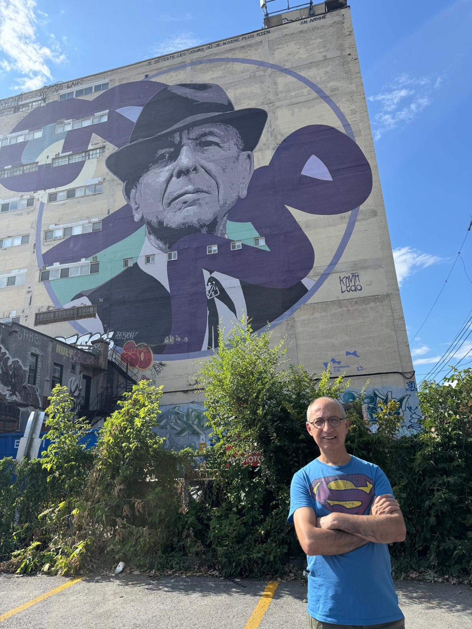 Leonard Cohen Mural