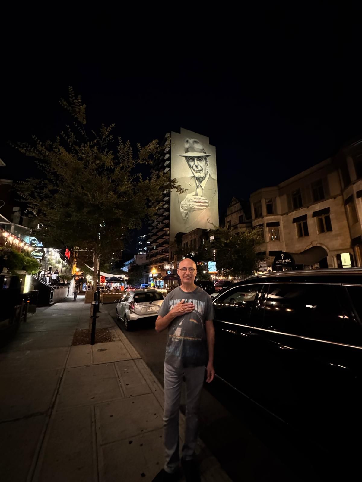 Leonard Cohen Mural