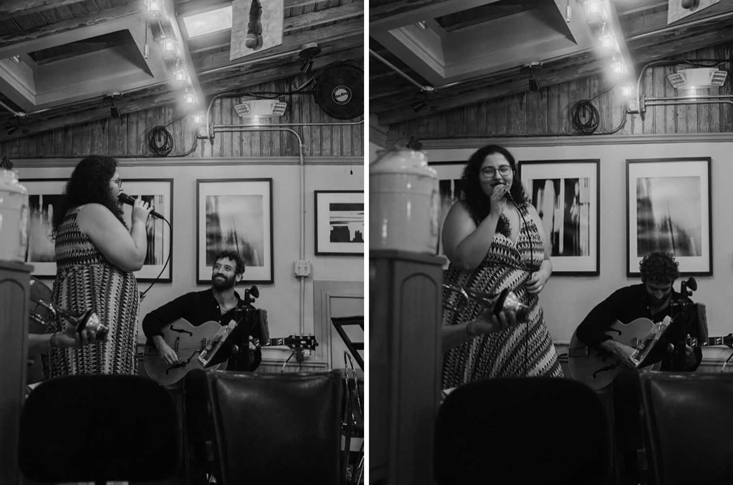 Cemre Necebaş, Matthew Avedon ile Sunny’s Bar, Brooklyn konseri