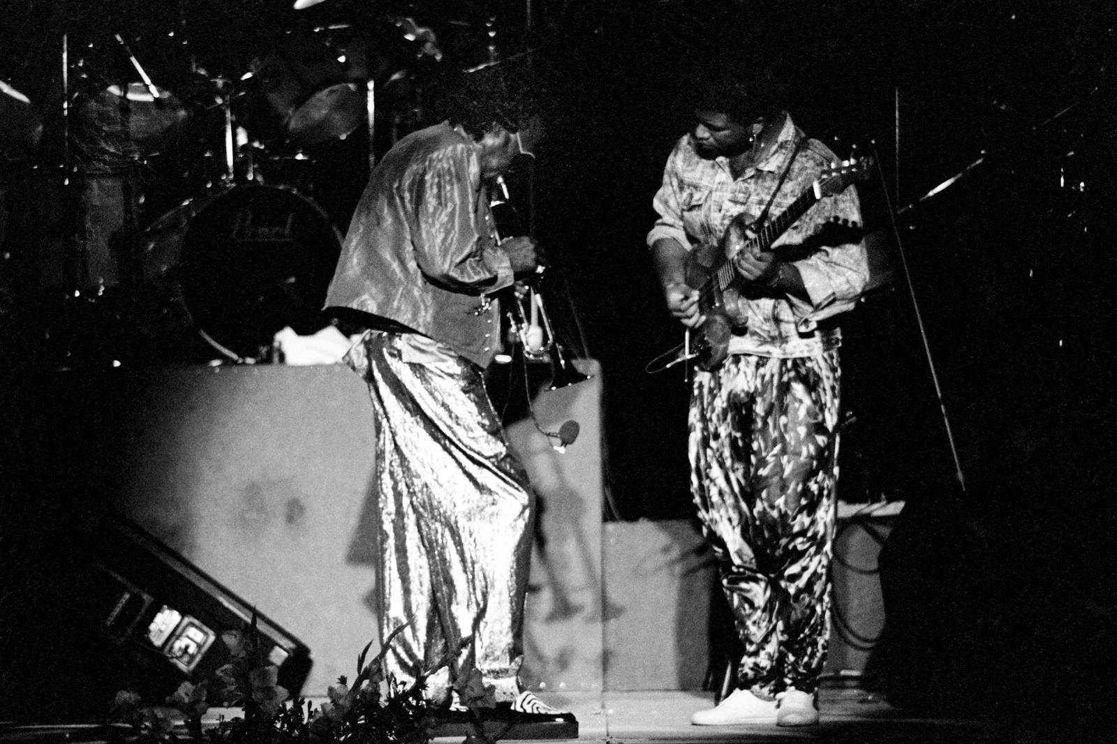 Miles Davis, İstanbul, 1988.
Fotoğraf Reha Arcan tarafından çekilmiştir.