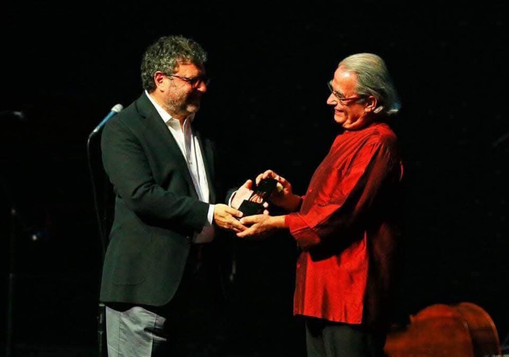 İstanbul Kültür ve Sanat Vakfı “Yaşam Boyu Başarı Ödülü” töreninde 