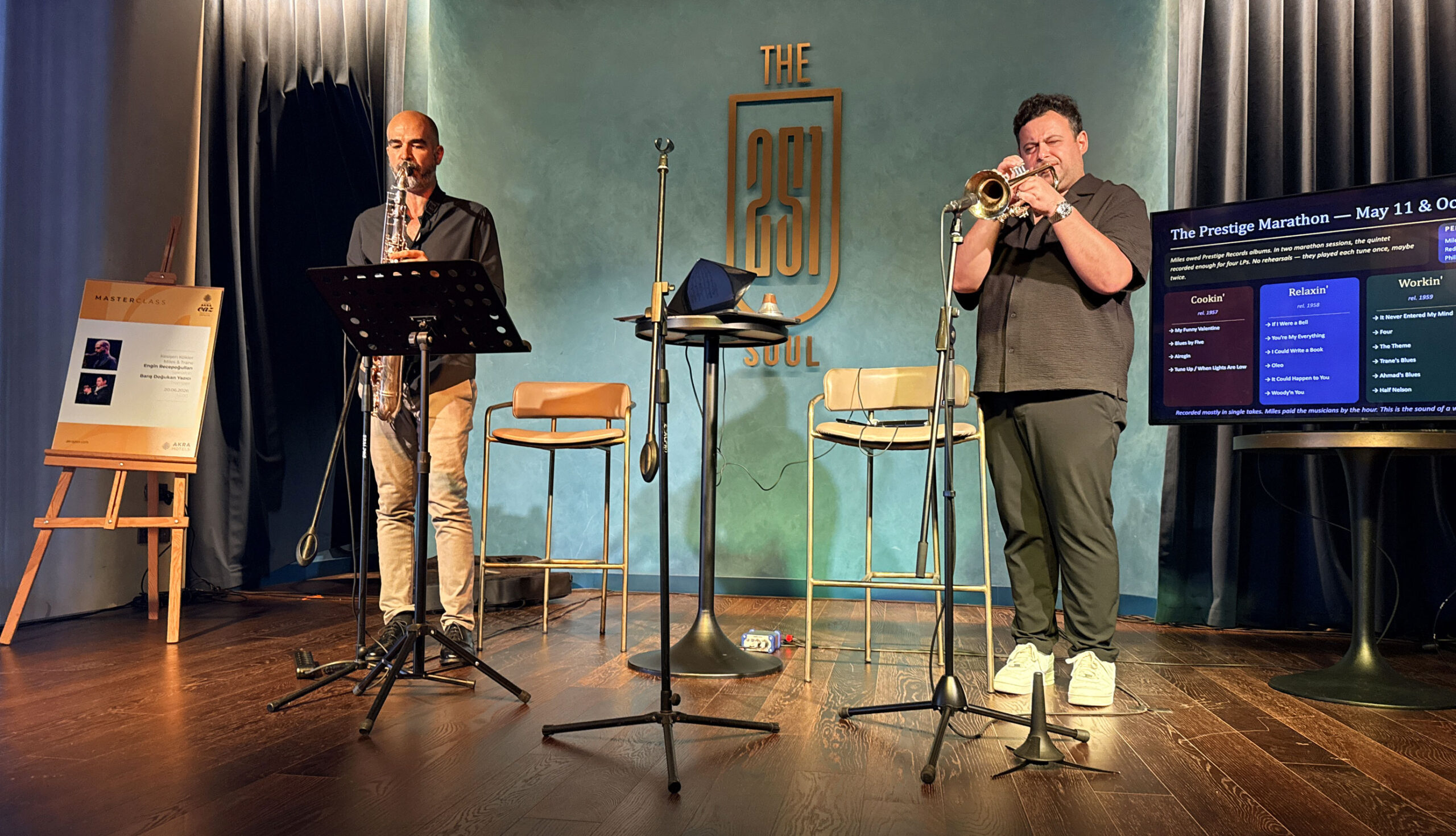 enginrecepogullaribarisdogukan - Dark Blue Notes Engin Recepoğulları Barış Doğukan Yazıcı (Fotoğraf: Burak Sülünbaz)
