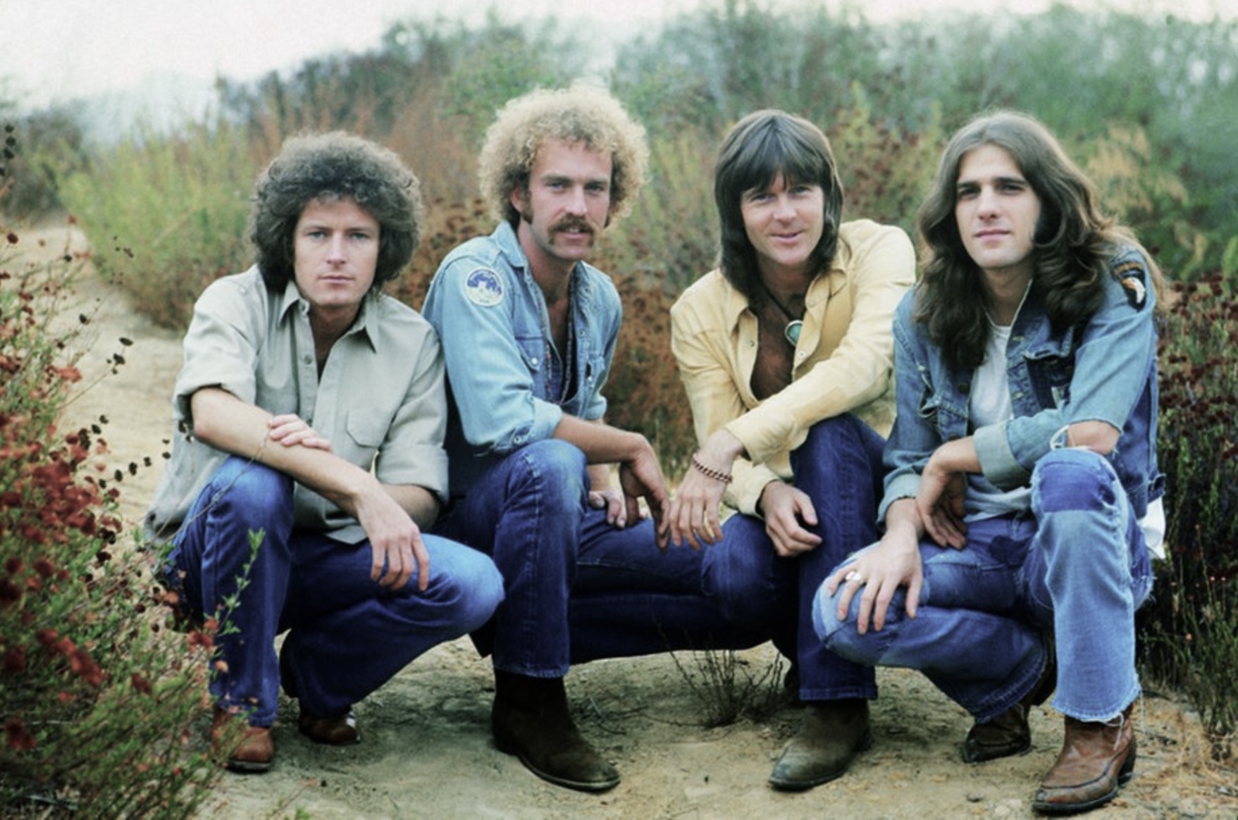 Eagles: Don Henley, Bernie Leadon, Randy Meisner ve Glenn Frey, 1972