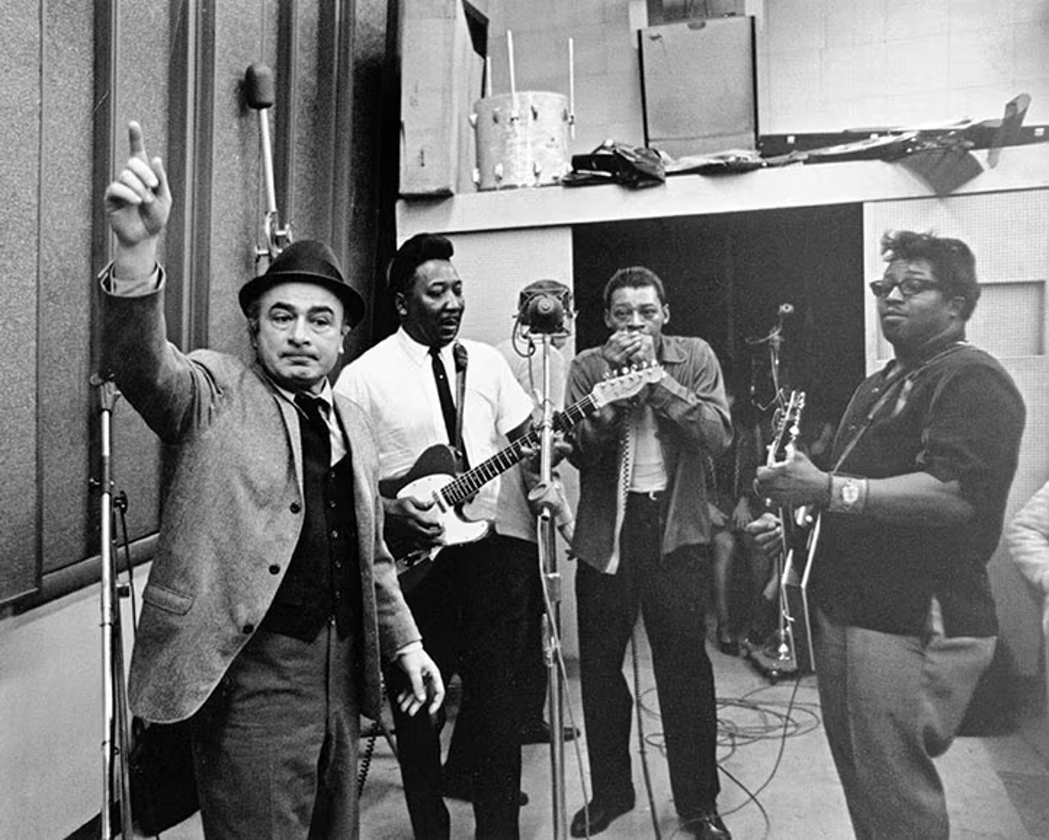 Phil Chess, Muddy Waters, Little Walter ve Bo Diddley, 1967 civarı 