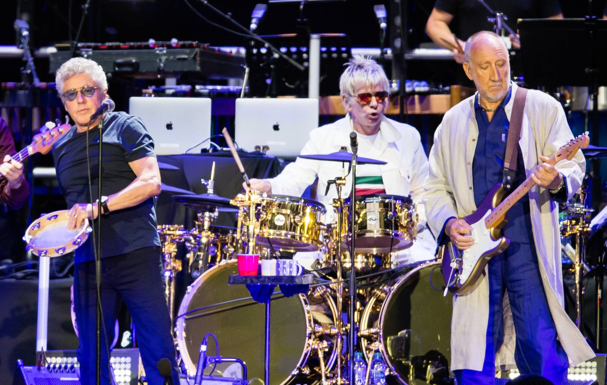 The Who: Roger Daltrey, Zak Starkey, Pete Townshend