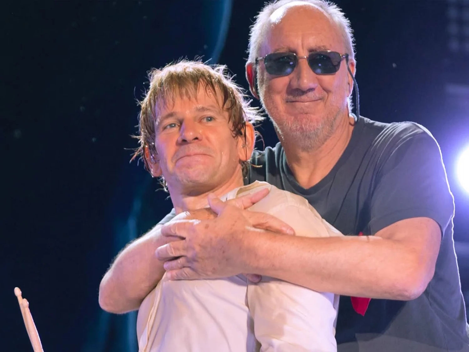 Zak Starkey ve Pete Townshend