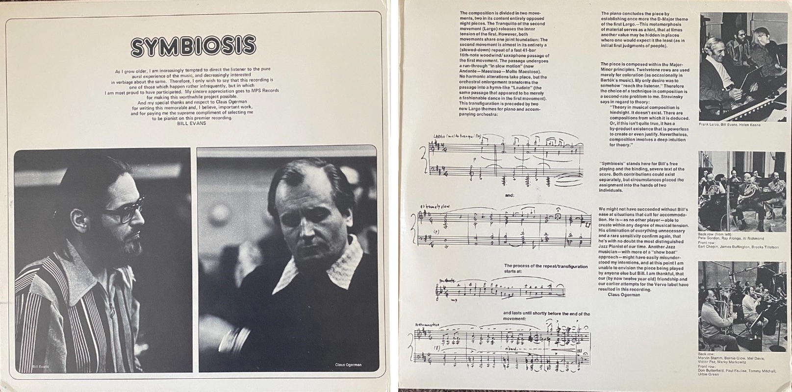 Sesler ve Cümleler: Bill Evans - Symbiosis