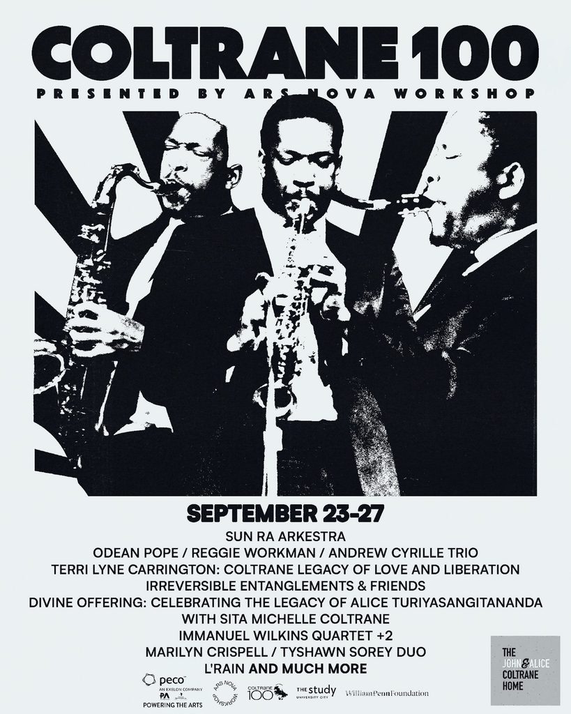 Philadelphia_ArsNovaWorkshop - Dark Blue Notes John Coltrane, Coltrane@100