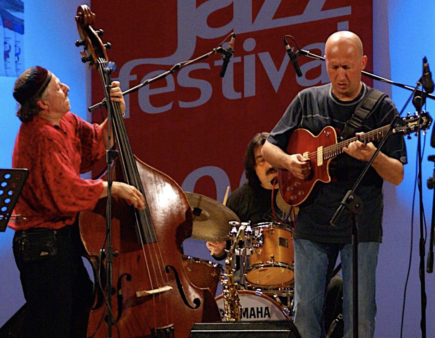Joe Fonda (bas), Selim Selçuk (davul), Yavuz Akyazıcı (gitar)